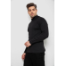 Гольф чоловічий на флісі, колір чорний, 238R338 XL, 50, XL