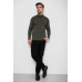 Гольф чоловічий на флісі, колір хакі, 238R338 XXL, 52, XXL