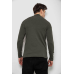Гольф чоловічий на флісі, колір хакі, 238R338 XXXL, 54, XXXL