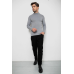 Гольф чоловічий на флісі, колір світло-сірий, 238R338-1 XXL, 52, XXL