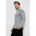 Гольф чоловічий на флісі, колір світло-сірий, 238R338-1 XXL, 52, XXL