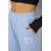 Спортивні штани жіночі, колір світло-блакитний, 238R324 XL, XL, XL
