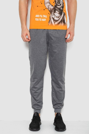 Спорт чоловічі штани, колір сірий, 244R41236 XXXL, 54, XXXL