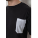 Костюм чоловічий повсякденний, колір чорно-білий, 238R1533 Ager, 52, XXL