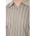 Кофта чоловіча на блискавці в смужку, колір оливковий, 238R123 XXXL, 54, XXXL
