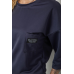 Костюм жіночий однотонний, колір темно-сірий, 238R116 Ager, XL, 50, XL
