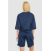 Костюм жіночий однотонний, колір синій, 238R116 Ager, XXL, 52, XXL