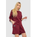 Костюм жіночий однотонний, колір бордовий, 238R116 Ager, XXL, 52, XXL