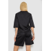 Костюм жіночий однотонний, колір чорний, 238R116-2 Ager, XL, 50, XL
