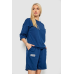 Костюм жіночий однотонний, колір синій, 238R116-1 Ager, XL, 50, XL
