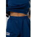 Костюм жіночий однотонний, колір синій, 238R116-1 Ager, XXL, 52, XXL