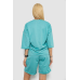 Костюм жіночий однотонний, колір оливковий, 238R116-1 Ager, XL, 50, XL