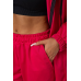 Спортивний костюм жіночий, колір малиновий, 238R114 Ager, XL, 50, XL