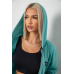 Спортивний костюм жіночий, колір бірюзовий, 238R114 Ager, XXL, 52, XXL