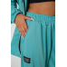 Спортивний костюм жіночий, колір бірюзовий, 238R114-2 Ager, XL, 50, XL