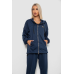 Спортивний костюм жіночий, колір темно-синій, 238R114-1 Ager, XL, 50, XL