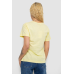 Футболка жіноча однотонна, колір лимонний, 238R111 Ager, XL, 50, XL