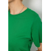 Футболка жіноча однотонна, колір зелений, 238R111 Ager, XL, 50, XL