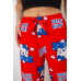 Штани жіночі домашні, колір червоний, 238R1101-1 Ager, XXL, 52, XXL