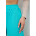Шорти жіночі в рубчик, колір бірюзовий, 238R110 Ager, XXL, 52, XXL