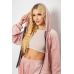 Спортивний костюм жіночий велюровий, колір пудровий, 238R107 XL, 50, XL