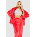 Спортивний костюм жіночий велюровий, колір кораловий, 238R107-1 XXL, 52, XXL