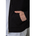 Кофта чоловіча на блискавці з капюшоном, колір чорний, 238R103 XL, 50, XL