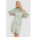 Халат жіночий велюровий на блискавці, колір оливковий, 238R101-1 XL, 50, XL