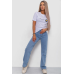 Футболка жіноча з принтом, колір білий, 238R01632 XL, 50, XL