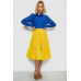 Сукня вільного крою, колір синій, 238R0093 XXL, 52, XXL