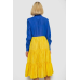 Сукня вільного крою, колір синій, 238R0093 XXL, 52, XXL