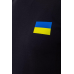 Футболка чоловіча патріотична, колір чорний, 226R040