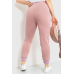 Спорт штани жіночі демісезонні, колір пудровий, 226R027 XXL, 52, XXL