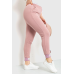 Спорт штани жіночі демісезонні, колір пудровий, 226R027 XXXL, 54, XXXL