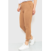 Спорт штани жіночі демісезонні, колір коричневий, 226R027 XXL, 52, XXL