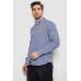 Сорочка чоловіча в клітинку, колір синій, 214R9030 XL, 50, XL