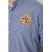 Сорочка чоловіча в клітинку, колір синій, 214R9030 XL, 50, XL