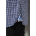 Сорочка чоловіча в клітинку, колір синій, 214R9030 XL, 50, XL