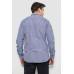 Сорочка чоловіча в клітинку, колір синій, 214R9030 XXL, 52, XXL