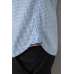 Сорочка чоловіча в клітинку, колір блакитний, 214R9030 XL, 50, XL