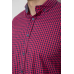 Сорочка чоловіча в клітку, колір рожевий, 214R845 XXXL, 54, XXXL