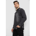 Сорочка чоловіча з довгим рукавом, колір сірий, 214R845-1 XXL, 52, XXL
