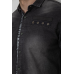 Сорочка чоловіча з довгим рукавом, колір сірий, 214R845-1 XXL, 52, XXL