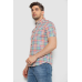 Сорочка чоловіча в клітку, колір молочний, 214R842 XL, 50, XL