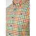 Сорочка чоловіча в клітку, колір жовтий, 214R842 XXXL, 54, XXXL