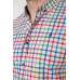 Сорочка чоловіча в клітку, колір білий, 214R842 XXXL, 54, XXXL