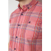 Сорочка чоловіча в смужку, колір рожевий, 214R841 XL, 50, XL