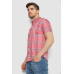 Сорочка чоловіча в смужку, колір рожевий, 214R841 XXXL, 54, XXXL