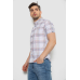 Сорочка чоловіча в смужку, колір білий, 214R841 XL, 50, XL