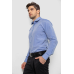 Сорочка чоловіча з довгим рукавом, колір джинс, 214R839 XL, 50, XL